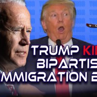 Biden SLAMS Trump for sinking Immigration Bill